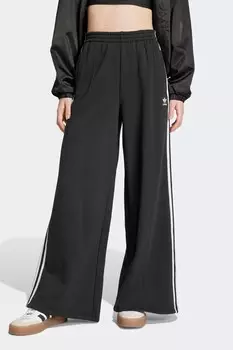 Широкие брюки джоггеры с тремя полосками Adidas Originals, черный