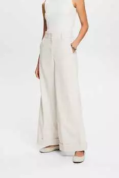 Широкие брюки Esprit, белый