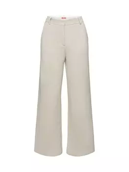 Широкие брюки ESPRIT, бежевый