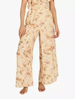 Широкие брюки evie gold rush Traffic People, коричневый/разноцветный