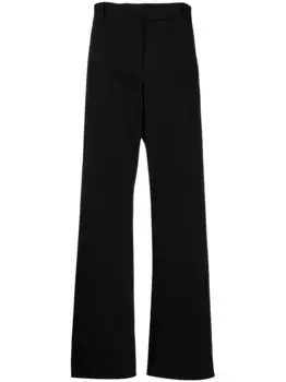 Широкие брюки Ferragamo, черный