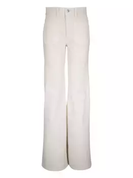 Широкие брюки Florence Nili Lotan, нейтральный