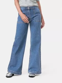 Широкие брюки Gerry Weber, синий