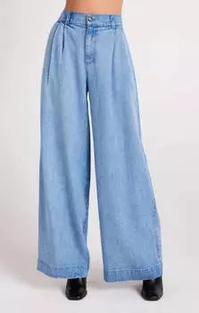 Широкие брюки Greta со складками в винтажном стиле Bella Dahl, цвет vintage-inspired wash