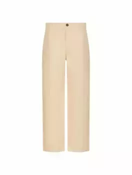 Широкие брюки Gucci, бежевый