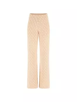 Широкие брюки GUESS, бежевый