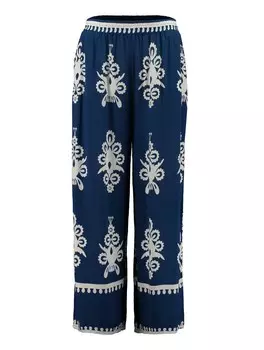 Широкие брюки Hailys, темно-синий