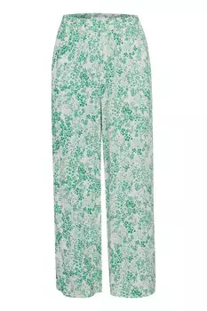 Широкие брюки Ichi IHMARRAKECH, зеленый