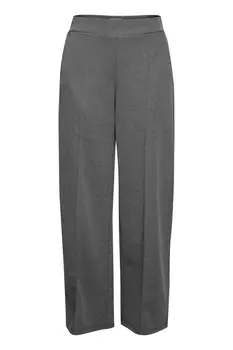 Широкие брюки Ichi KATE, серый