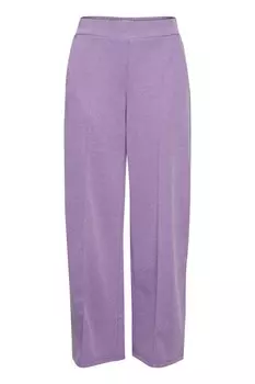 Широкие брюки Ichi KATE, сиреневый