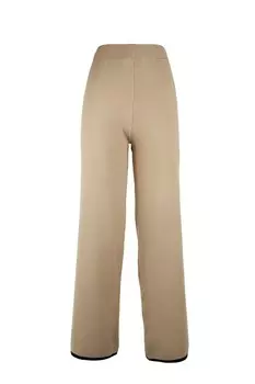 Широкие брюки Influencer, бежевый