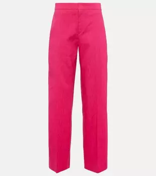 Широкие брюки ISABEL MARANT, розовый