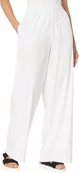Широкие брюки из эластичного льна Sweaty Betty, белый