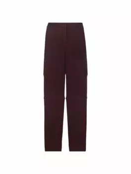 Широкие брюки из букле Jil Sander, фиолетовый