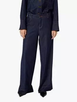 Широкие брюки из денима ravi MY ESSENTIAL WARDROBE, темно-синий