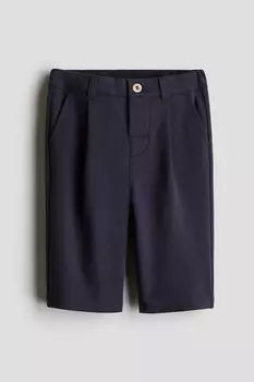 Широкие брюки из джерси H&M, синий