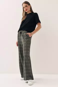 Широкие брюки из джерси Next