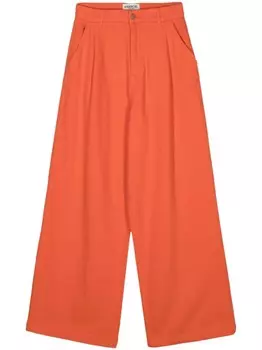 Широкие брюки из хлопка Essentiel Antwerp, оранжевый