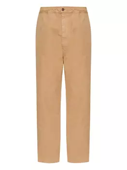 Широкие брюки из хлопка MM6 Maison Margiela, нейтральный