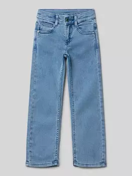 Широкие брюки из смесовой вискозы s.Oliver RED LABEL, синий