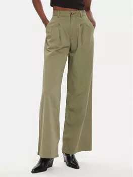 Широкие брюки из ткани Levi'S, зеленый