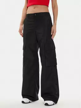 Широкие брюки из ткани Michael Michael Kors, черный