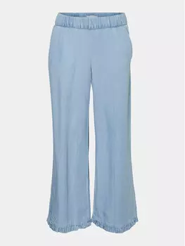 Широкие брюки из ткани Vero Moda Girl, синий