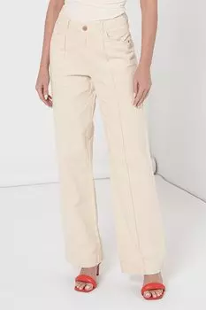 Широкие брюки Jdy, бежевый