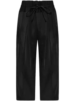 Широкие брюки Jil Sander, черный