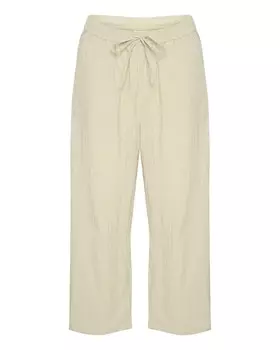 Широкие брюки Kaffe, бежевый