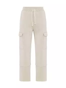 Широкие брюки-карго Dandalo Ruan, серый