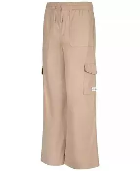 Широкие брюки-карго для больших девочек Hurley, зеленый