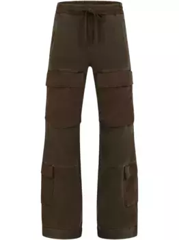 Широкие брюки карго ENTIRE STUDIOS, коричневый