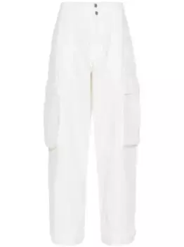 Широкие брюки карго FRAME, белый