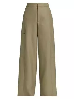 Широкие брюки карго Gauchere