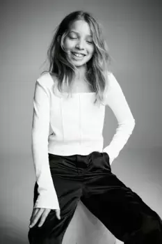 Широкие брюки-карго H&M, черный