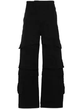 Широкие брюки карго Hard ENTIRE STUDIOS, синий