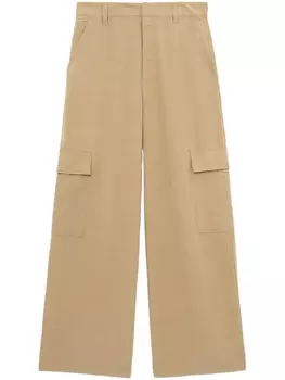 Широкие брюки карго izzue, бежевый