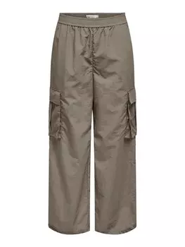 Широкие брюки-карго JDY, коричневый