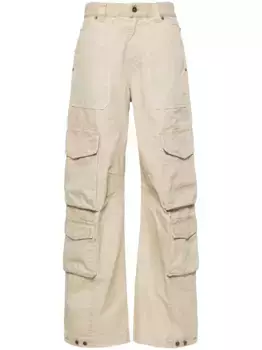 Широкие брюки карго Lenin GOLDEN GOOSE, нейтральный