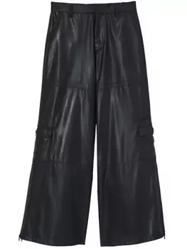 Широкие брюки карго Marc Jacobs, черный
