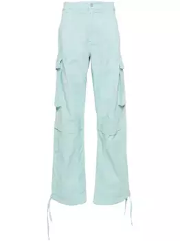 Широкие брюки карго MOSCHINO JEANS, синий