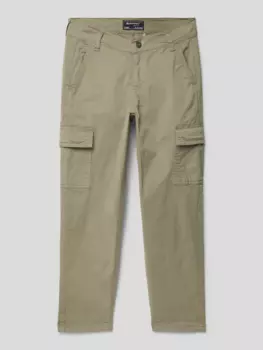 Широкие брюки-карго с эластичным материалом Blue Effect, зеленый