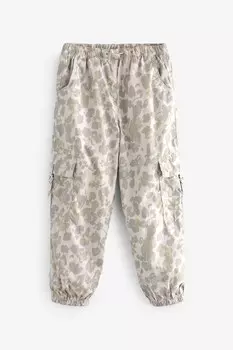 Широкие брюки-карго с манжетами Next