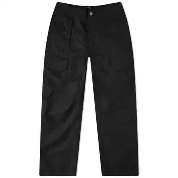 Широкие брюки-карго Stone Island Shadow Project, черный