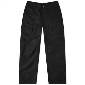 Широкие брюки-карго Stone Island Shadow Project, черный