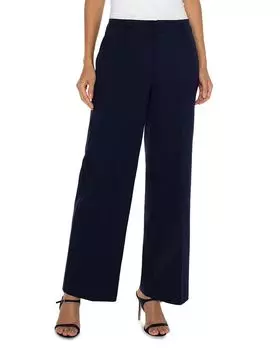 Широкие брюки Kelsey с высокой посадкой Liverpool Los Angeles, синий