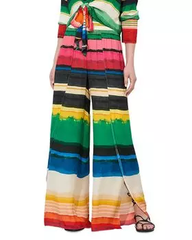 Широкие брюки Larissa Alice and Olivia, мультиколор