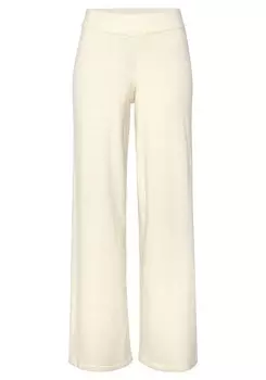 Широкие брюки LASCANA, кремовый