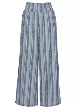 Широкие брюки Lascana, синий/голубой